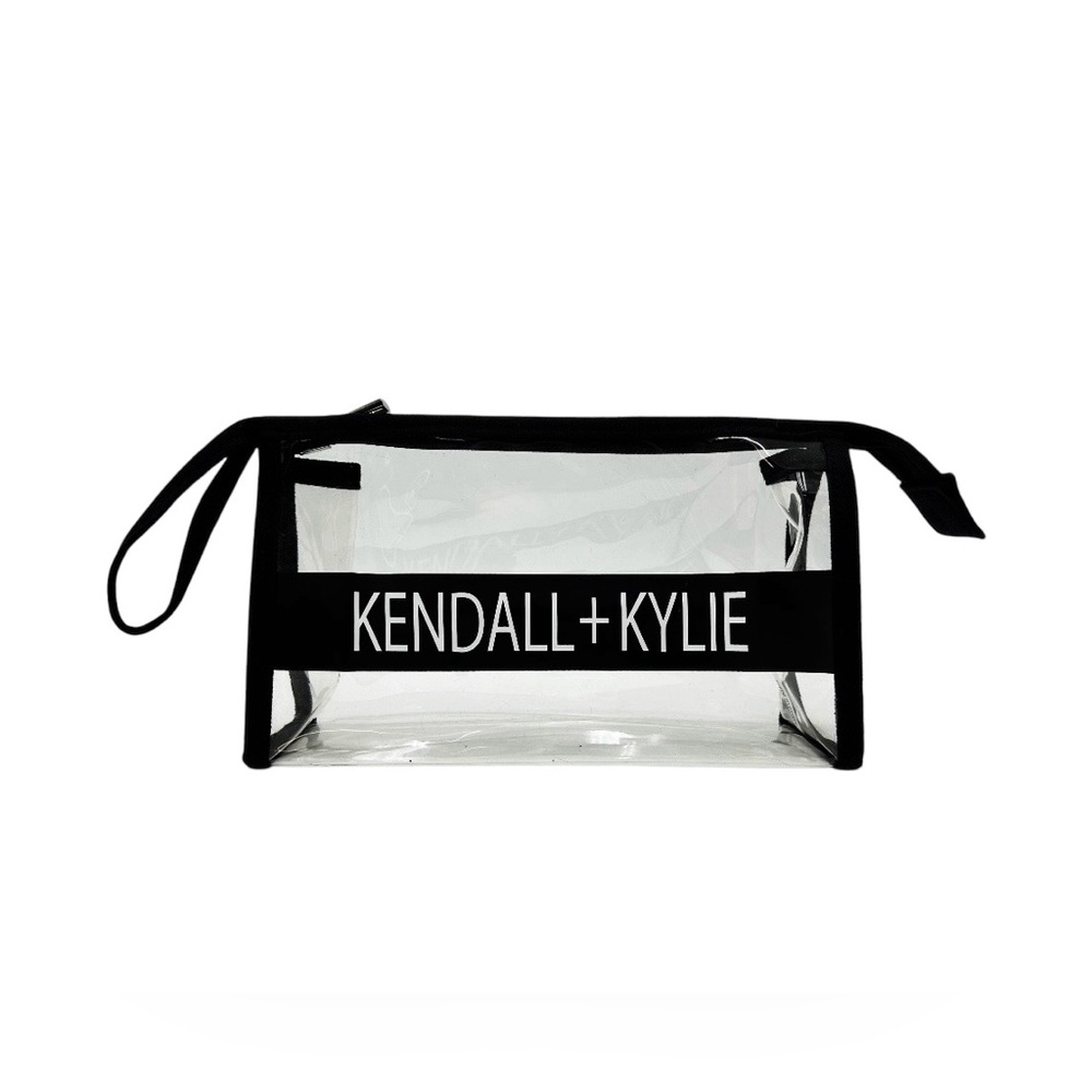 NWOT Kendall & Kylie PVC Makeup Bag (Clear)